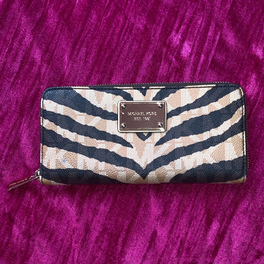 Michael Kors Zebra Wallet